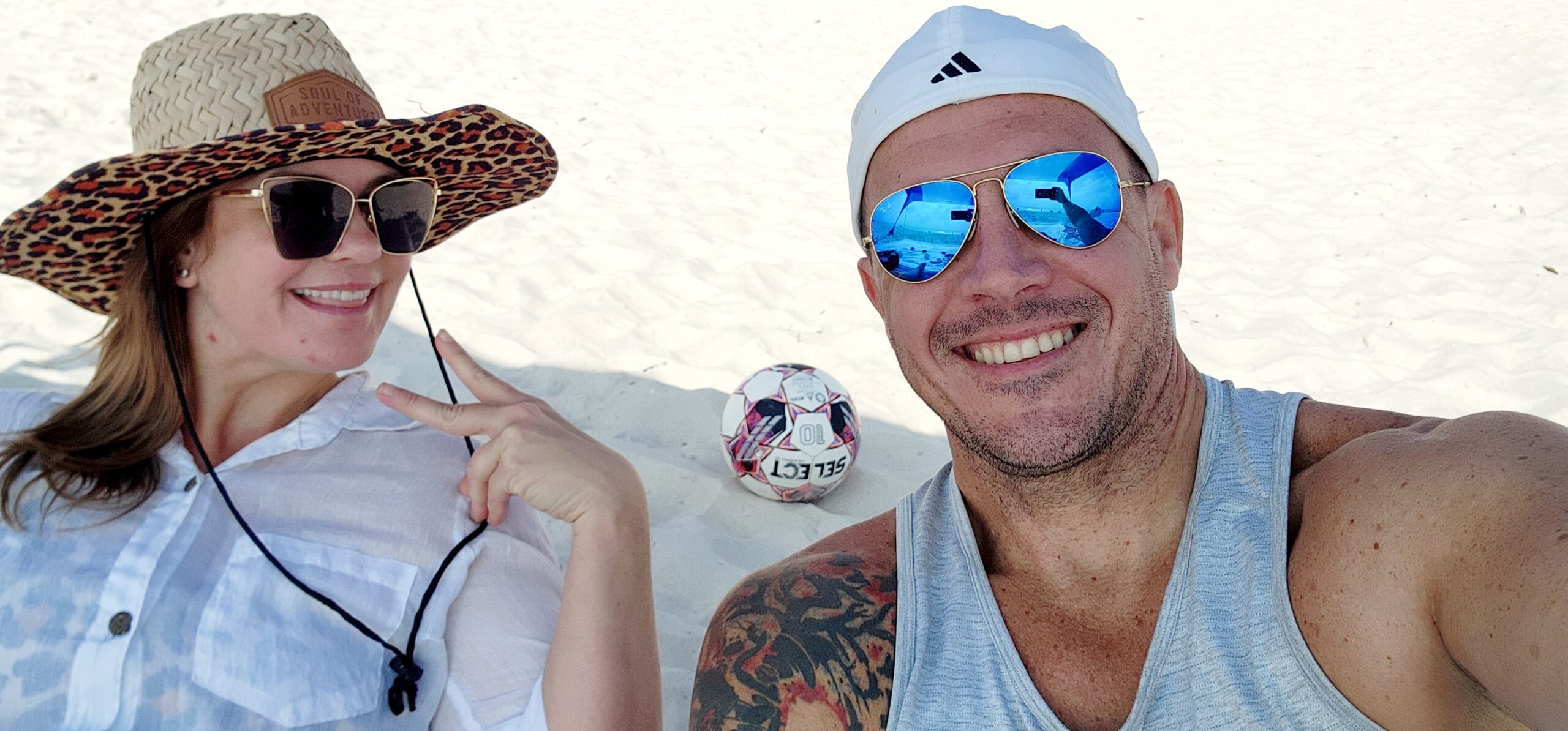 Sean and Fallon enjoying time together